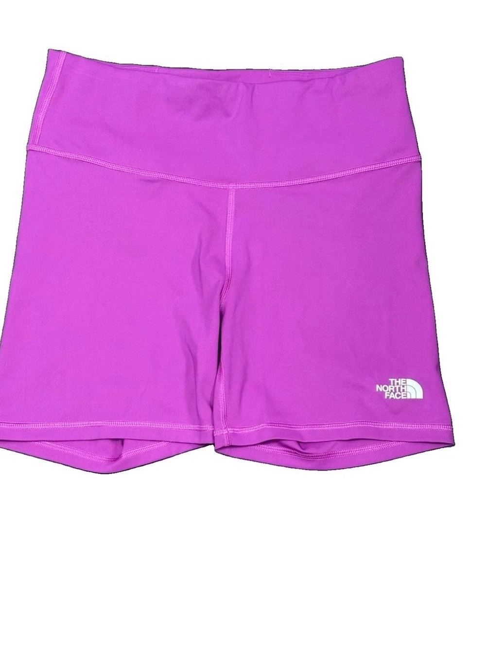 The North Face Womens Elvta Bike Shorts Size L Purple Spandex